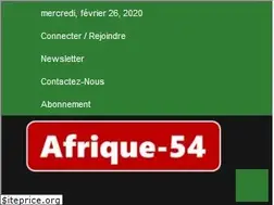 Sites similar to afrique-54.com