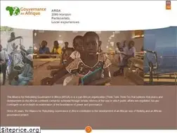 Sites similar to afrique-gouvernance.net
