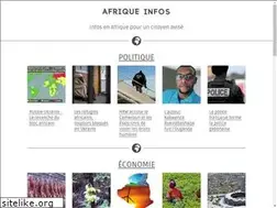 Sites similar to afrique-infos.com