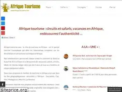 Sites similar to afrique-tourisme.com