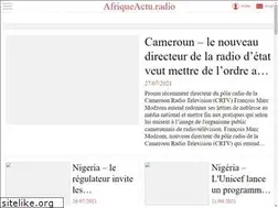 Sites similar to afriqueactu.radio