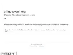 Sites similar to afriqueavenir.org