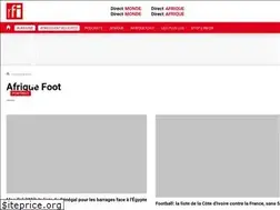 Sites similar to afriquefoot.rfi.fr