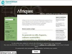 Sites similar to afriques.revues.org