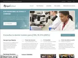 Sites similar to afriquescience.net