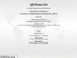 Sites similar to afritrans.net