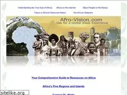 Sites similar to afro-vision.com