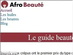 Sites similar to afrobeaute.fr