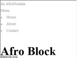 Sites similar to afroblock.com