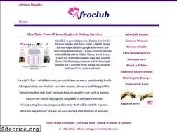 Sites similar to afroclub.net