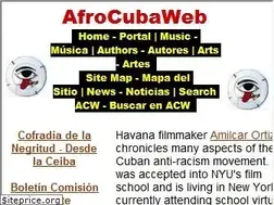 Sites similar to afrocubaweb.com