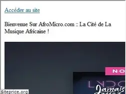 Sites similar to afromicro.com