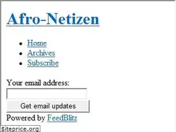 Sites similar to afronetizen.blogs.com