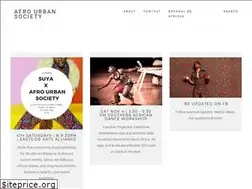 Sites similar to afrourban.org