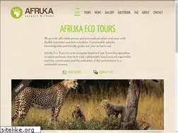 Sites similar to afrukaecotours.co.za
