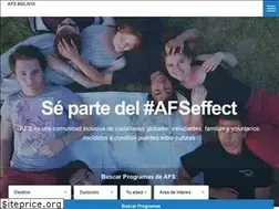 Sites similar to afsbolivia.org