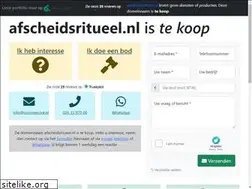 Sites similar to afscheidsritueel.nl