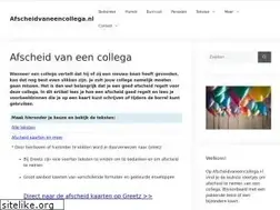 Sites similar to afscheidvaneencollega.nl
