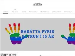Sites similar to afstada.is