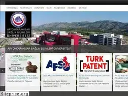 Sites similar to afsu.edu.tr