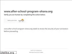 Sites similar to after-school-program-ohana.org