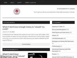 Sites similar to afterbankruptcycanada.ca