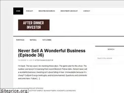 Sites similar to afterdinnerinvestor.com
