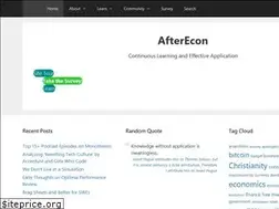 Sites similar to afterecon.com