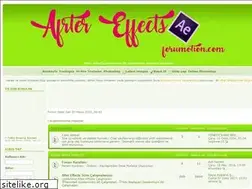 Sites similar to aftereffects.forumotion.com