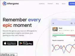 Sites similar to aftergame.co