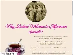 Sites similar to afternoonsocial.com