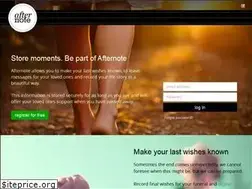 Sites similar to afternote.com