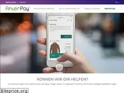Sites similar to afterpay.de