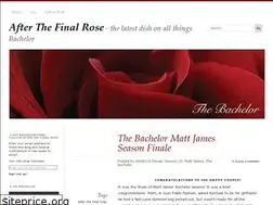 Sites similar to afterthefinalrose.blog