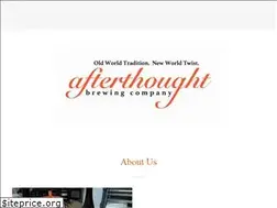 Sites similar to afterthoughtbrewing.com
