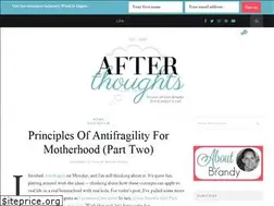 Sites similar to afterthoughtsblog.net
