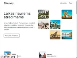 Sites similar to afterway.app