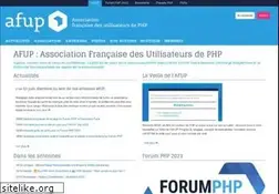 Sites similar to afup.org