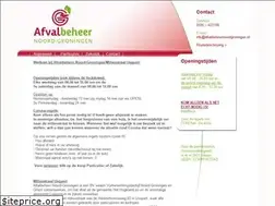 Sites similar to afvalbeheernoordgroningen.nl