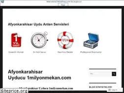 Sites similar to afyonkarahisaruyduantenservisleri.wordpress.com
