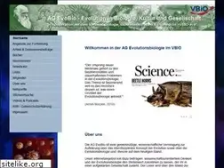 Sites similar to ag-evolutionsbiologie.de
