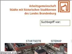 Sites similar to ag-historische-stadtkerne.de