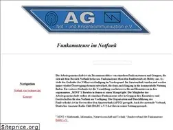 Sites similar to ag-notfunk.de