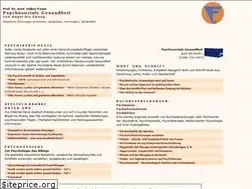 Sites similar to ag-psychosoziale-gesundheit.de