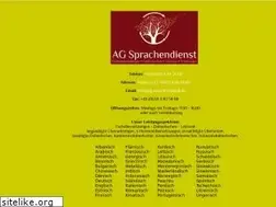 Sites similar to ag-sprachendienst.com