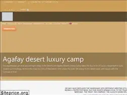 Sites similar to agafaydesertluxurycamp.com