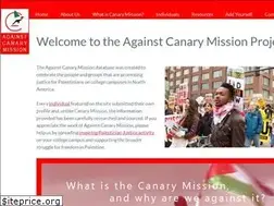 Sites similar to againstcanarymission.org