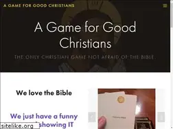 Sites similar to agameforgoodchristians.com