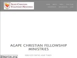 Sites similar to agapecfm.org