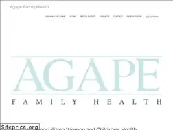 Sites similar to agapefamilyhealth.com